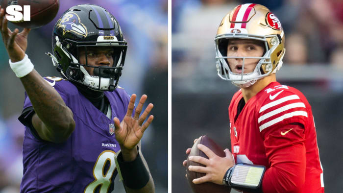 The 49ers (+200) and Ravens (+550) appear to be on a collision course to meet in Las Vegas in February. owning the two shortest betting odds in Super Bowl LVII Futures odds.